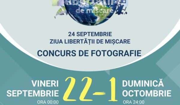 Concurs de fotografie “Ziua Libertății de Mișcare 2023” organizat de CFR Călători. VEZI detalii și premii