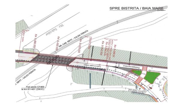 De azi încep lucrările de reabilitare la podul peste calea ferată de pe strada Libertății – DN 1C